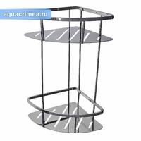 Полочка (77351) 2-я угловая овал с литым дном 22см "Санакс" TITAN